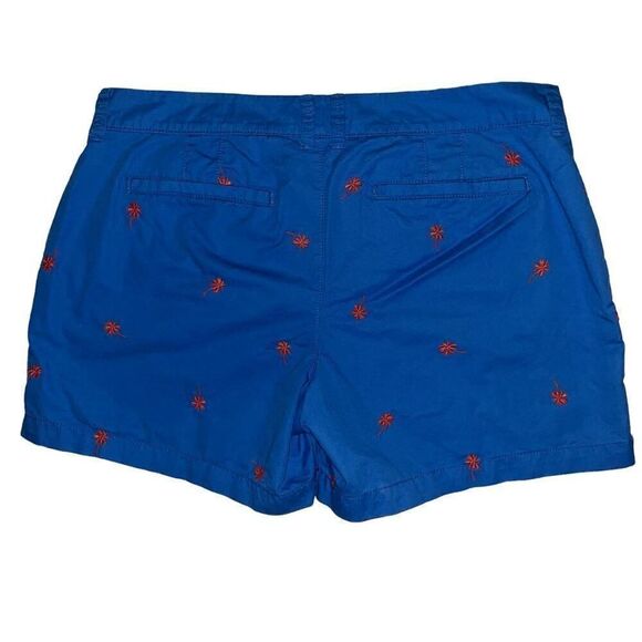 Old Navy blue palm tree shorts 12 - Picture 2 of 4